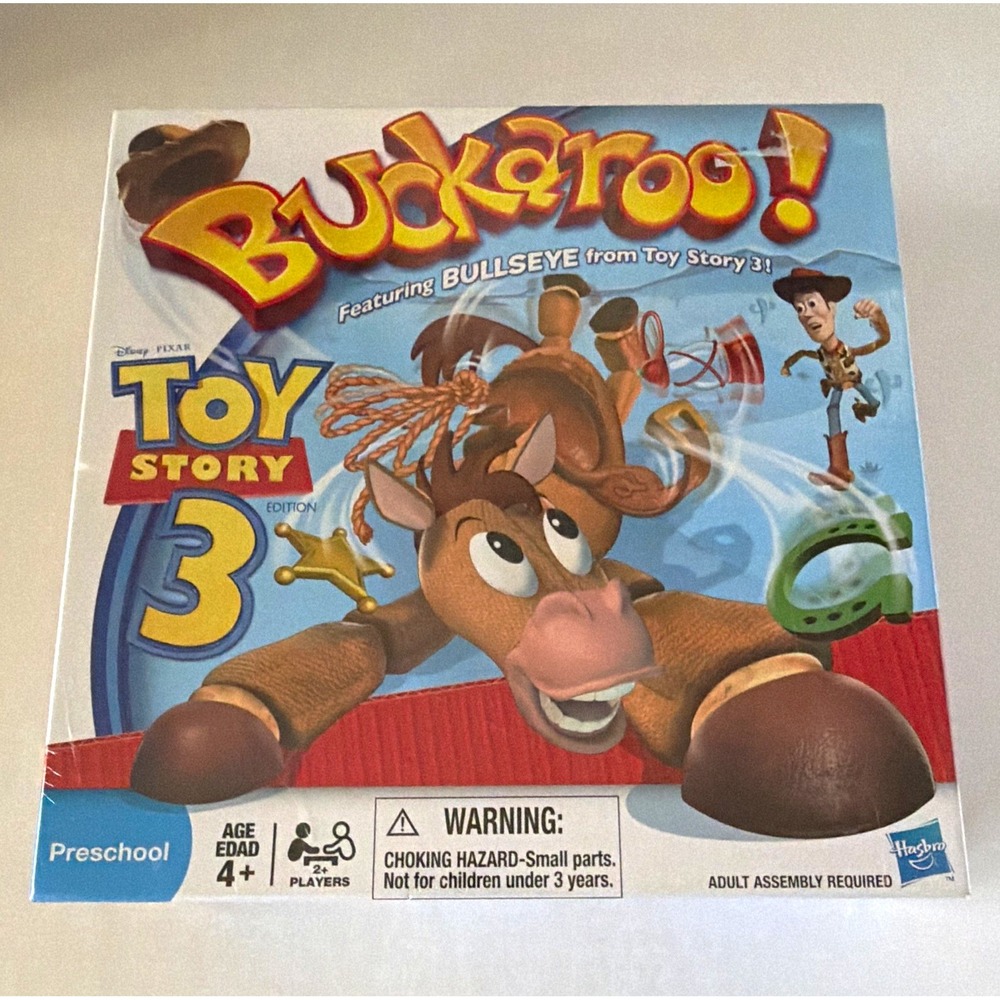 Toy Story 3 Bullseye Buckaroo Game Hasbro Disney Pixar BRAND NEW SEALED MINT